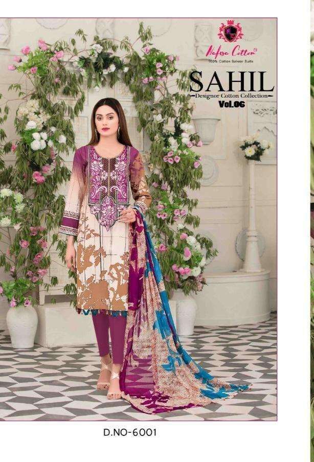 Sahil Vol-6 By Nafisa Cotton